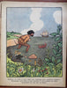 Gulliver & Giants French Children's Story 1910 Jeanjean nice color picture book
