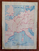 Majorca Spain Mediterranean Vacation c. 1900 pictorial tourist booklet w/ map