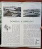 County Donegal Ireland Tourist Guide Fishing Hiking c. 1920's travel brochure
