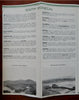 County Donegal Ireland Tourist Guide Fishing Hiking c. 1920's travel brochure