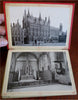 Bruges Belgium Tourist Book c. 1890 Souvenir Album Street Scenes Shops 20 pics