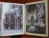 Bruges Belgium Tourist Book c. 1890 Souvenir Album Street Scenes Shops 20 pics