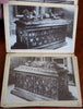 Bruges Belgium Tourist Book c. 1890 Souvenir Album Street Scenes Shops 20 pics