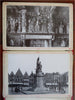 Bruges Belgium Tourist Book c. 1890 Souvenir Album Street Scenes Shops 20 pics
