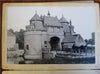 Bruges Belgium Tourist Book c. 1890 Souvenir Album Street Scenes Shops 20 pics