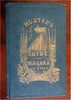 Niagara to Quebec Canada Guide 1867 Hunter travel book w/ 11' river strip map