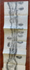 Niagara to Quebec Canada Guide 1867 Hunter travel book w/ 11' river strip map