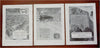 American Motorist AAA 1926 Travel Magazine Americana April November Dec. Lot x 3