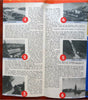Gota Canal Sweden Tourist Info 1937 travel brochure w/ cartoon pictorial map