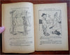 Joke Books Humor Tramps racist Americana c. 1910 Lot x 2 Pictorial Books