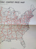 Crosley Kitchen 1952-54 Equipment Lot x10 Pictorial Trade catalogues & prize map