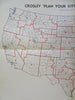 Crosley Kitchen 1952-54 Equipment Lot x10 Pictorial Trade catalogues & prize map