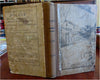 Volga River Russian guide book 1894 rare tourist travel info w/ pictorial map