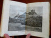 Volga River Russian guide book 1894 rare tourist travel info w/ pictorial map