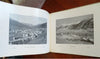 Switzerland Souvenir Albums 1920's tourist books Lot x 2 landscape & city views