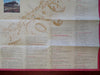 Vladimir Russia Soviet Union Tourist Info 1985 pictorial city plan map