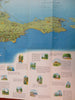 Crimea Tourism Soviet Union Ukraine 1962 cartoon pictorial travel map