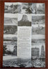 Grand Canyon National Park Sheridan Big Horns Lot x 2 Travel Brochures c. 1930's