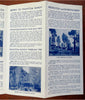 Grand Canyon National Park Sheridan Big Horns Lot x 2 Travel Brochures c. 1930's