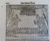 Munster Cosmography Lot x 10 Decorative Pages French Kings Grapes c. 1630 prints