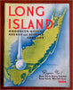 Long Island New York World's Fair New York Exhibit 1939 souvenir book w/ map