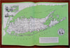 Long Island New York World's Fair New York Exhibit 1939 souvenir book w/ map