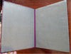 French Society for Reproduction of Manuscripts & Paintings 1911 leather book
