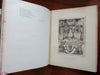 French Society for Reproduction of Manuscripts & Paintings 1911 leather book