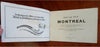 Montreal Canada Travel Souvenirs c. 1910's Lot x 3 pictorial tourist albums