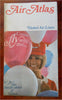 United Air Lines System Route Map Air Atlas United States c. 1969 tourist map