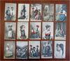 Germany Regional ethnic Costumes Pre-WWI c. 1905-1915 Lot x 15 German Post Cards