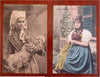 Germany Regional ethnic Costumes Pre-WWI c. 1905-1915 Lot x 15 German Post Cards