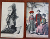 Germany Regional ethnic Costumes Pre-WWI c. 1905-1915 Lot x 15 German Post Cards