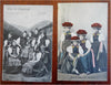 Germany Regional ethnic Costumes Pre-WWI c. 1905-1915 Lot x 15 German Post Cards