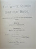 White Ribbon Birthday Book Women Authors 1887 illustrated calendar