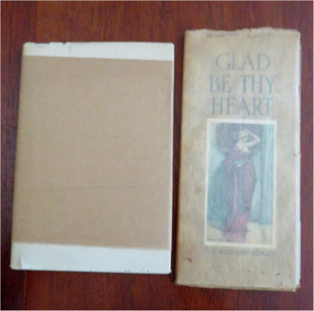 Early dust jackets 1890's Lot x 2 Meditation Life Advice Gift Books Aphorisms