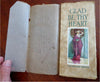Early dust jackets 1890's Lot x 2 Meditation Life Advice Gift Books Aphorisms
