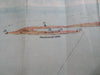 Boston Harbor & South Shore Provincetown c. 1910 folding panorama map