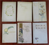 Gift Books Condolences Meditations Poetry c. 1890's illustrated lot x 6