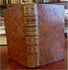 World Described Geography 1773 de la Croix & Bruyere lovely French leather book