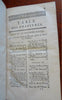 World Described Geography 1773 de la Croix & Bruyere lovely French leather book
