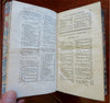 World Described Geography 1773 de la Croix & Bruyere lovely French leather book