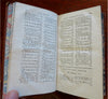 World Described Geography 1773 de la Croix & Bruyere lovely French leather book