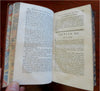 World Described Geography 1773 de la Croix & Bruyere lovely French leather book