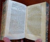World Described Geography 1773 de la Croix & Bruyere lovely French leather book