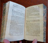 World Described Geography 1773 de la Croix & Bruyere lovely French leather book
