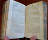 World Described Geography 1773 de la Croix & Bruyere lovely French leather book