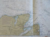 Cape Cod & Buzzard's Bay Massachusetts 1977 So. coastal survey nautical maps x 4