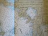 Cape Cod & Buzzard's Bay Massachusetts 1977 So. coastal survey nautical maps x 4