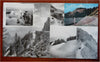 Broadmoor Cheyenne Mountain Highway Colorado Springs c. 1915 tourist info map